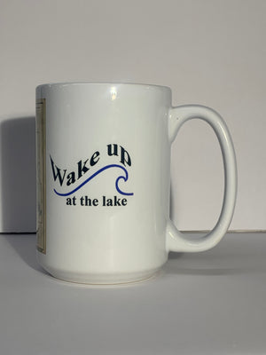 Lake of the Ozarks 15oz Coffee Mug Black Reverse Style