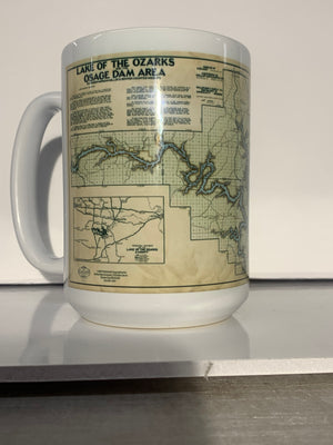 Lake of the Ozarks 15oz Coffee Mug Old West Style