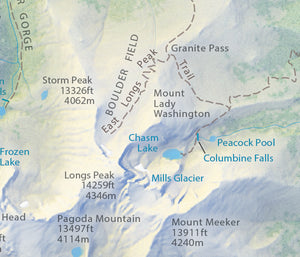 Rocky Mountain National Park Map
