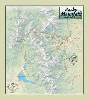 Rocky Mountain National Park Map
