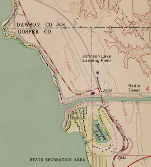 Johnson Lake Nebraska Map