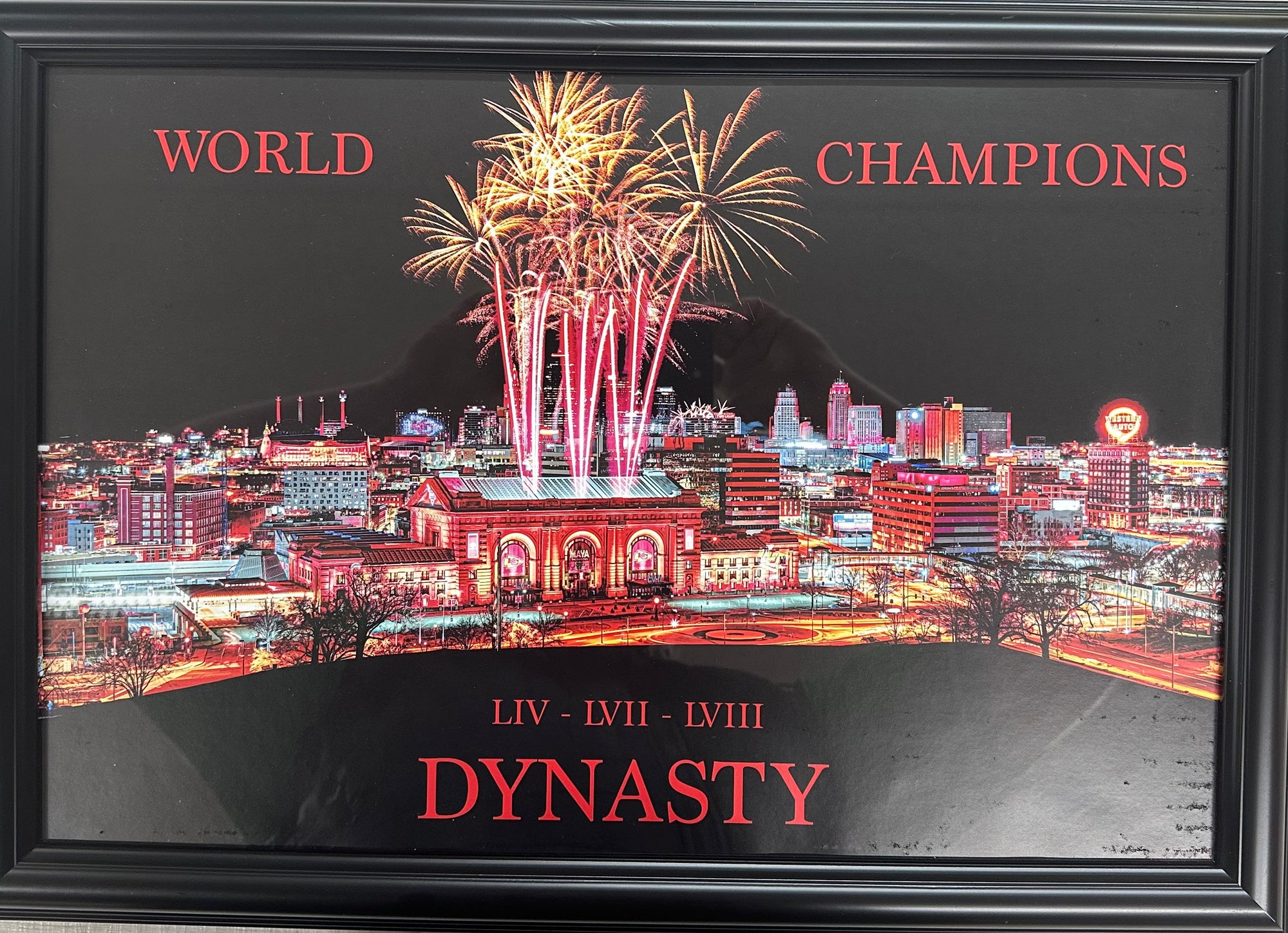 Union Station Celebrates A World Championship Metal Print