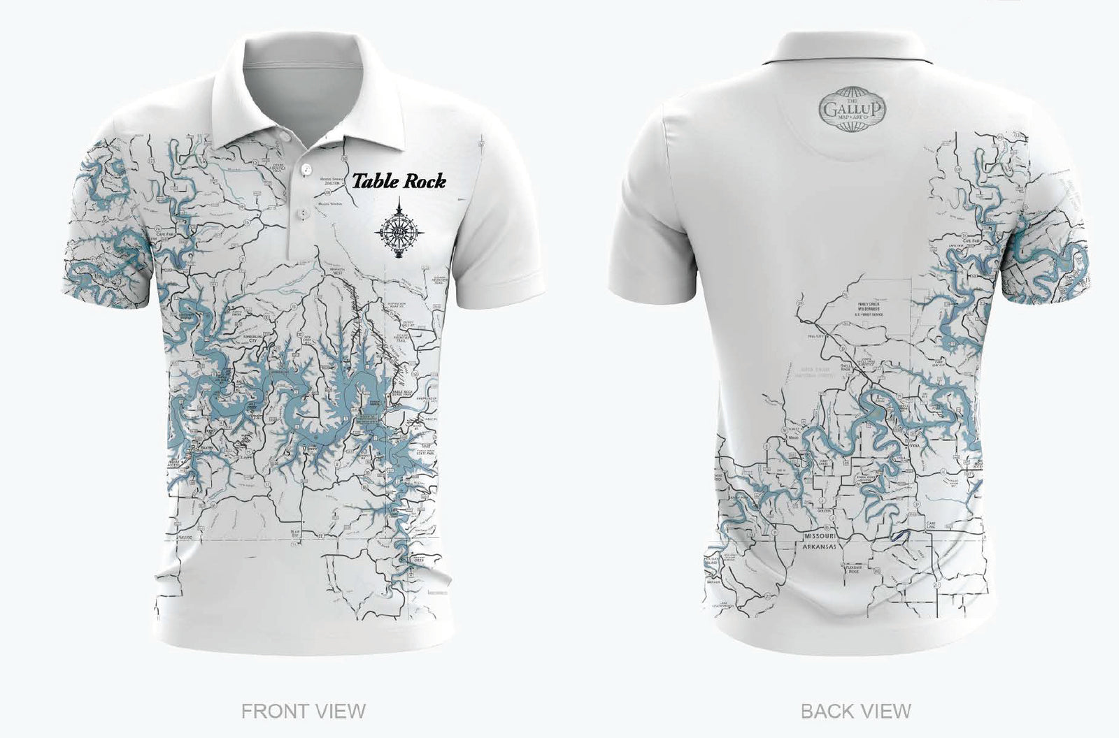 Table Rock Lake Elite Polo Shirt SPF