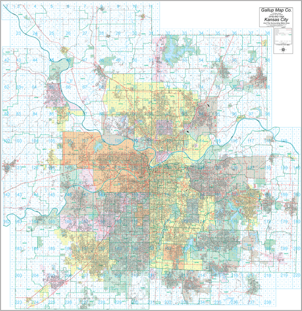 Kansas City Metro Zip Code Map