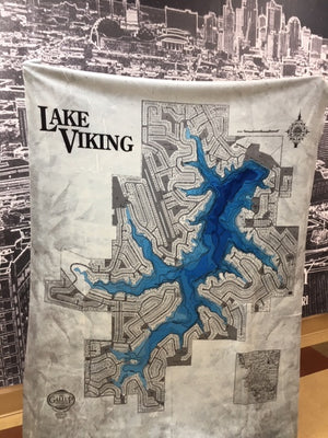 Lake Viking Fleece Blanket