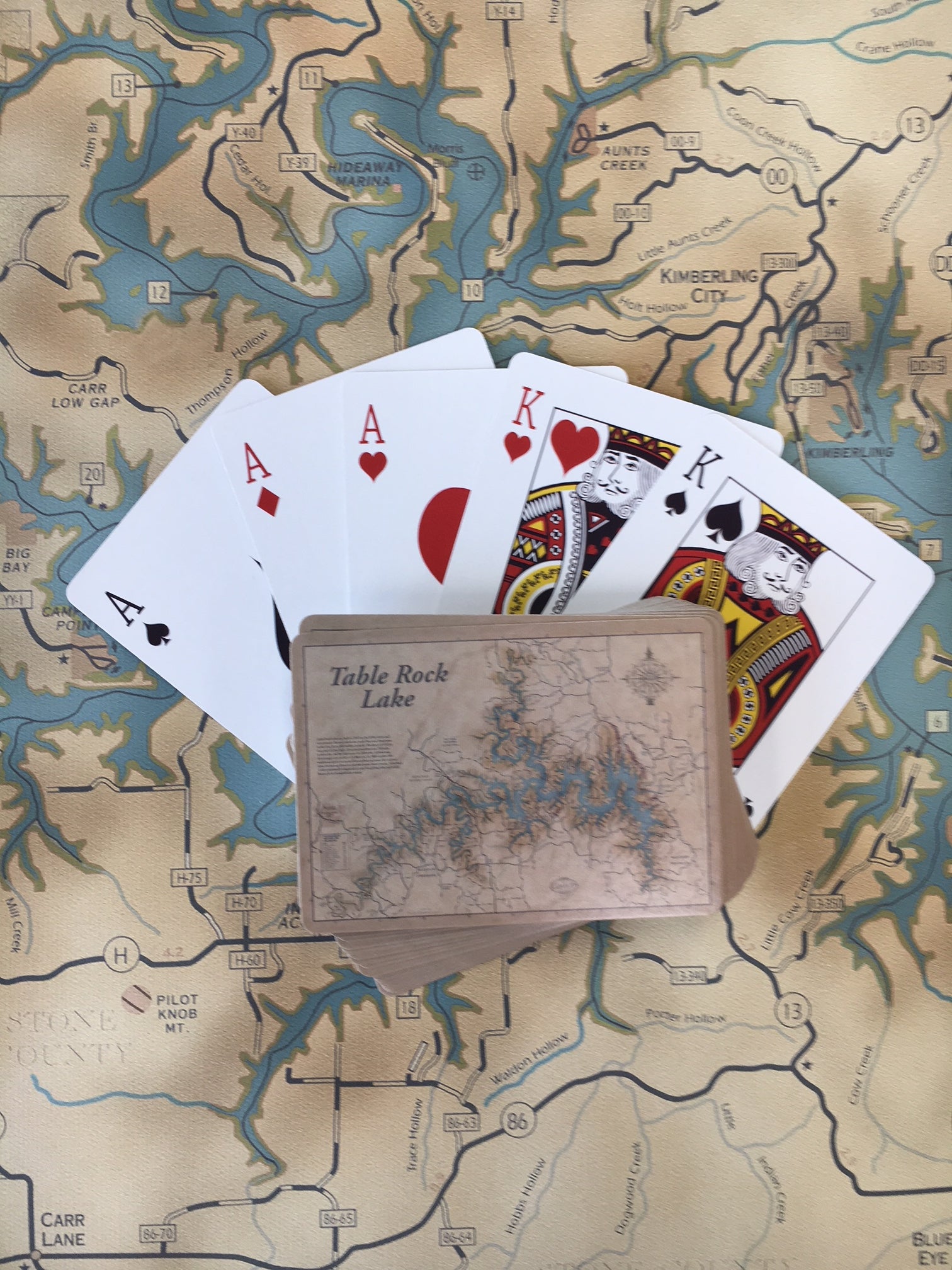 Table Rock Lake Playing Cards