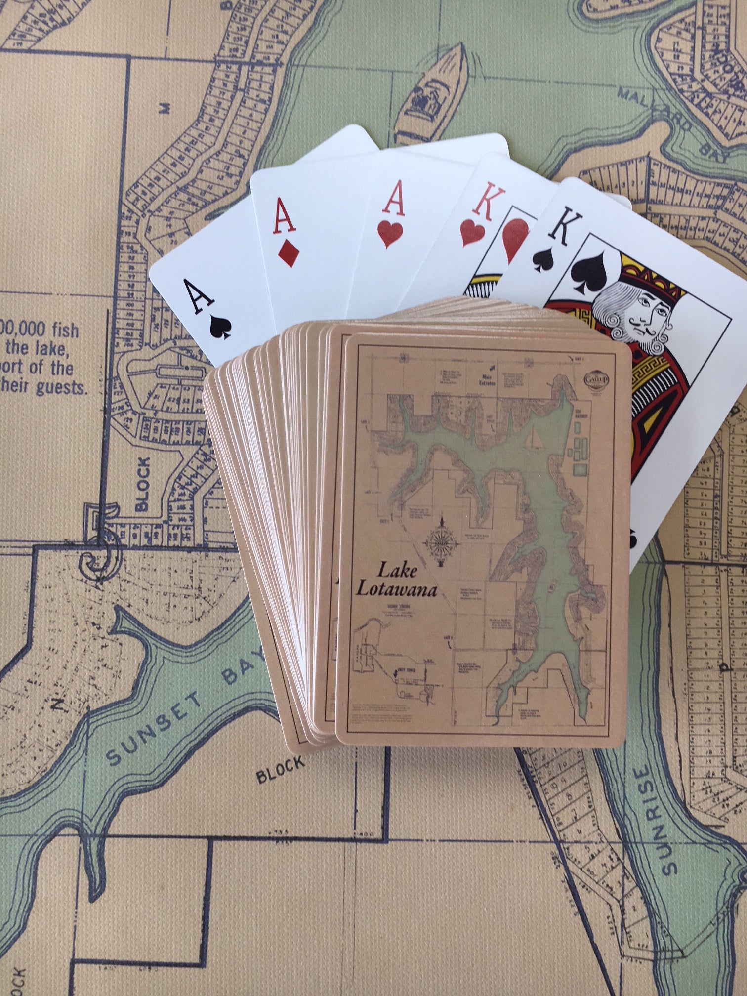 Lake Lotawana Playing Cards