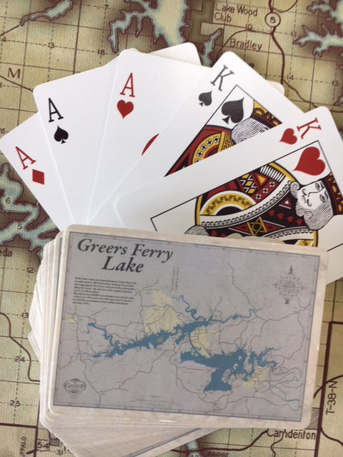 Greers Ferry Lake Playing Cards