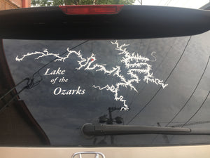 Custom Lake of the Ozarks Window Decal