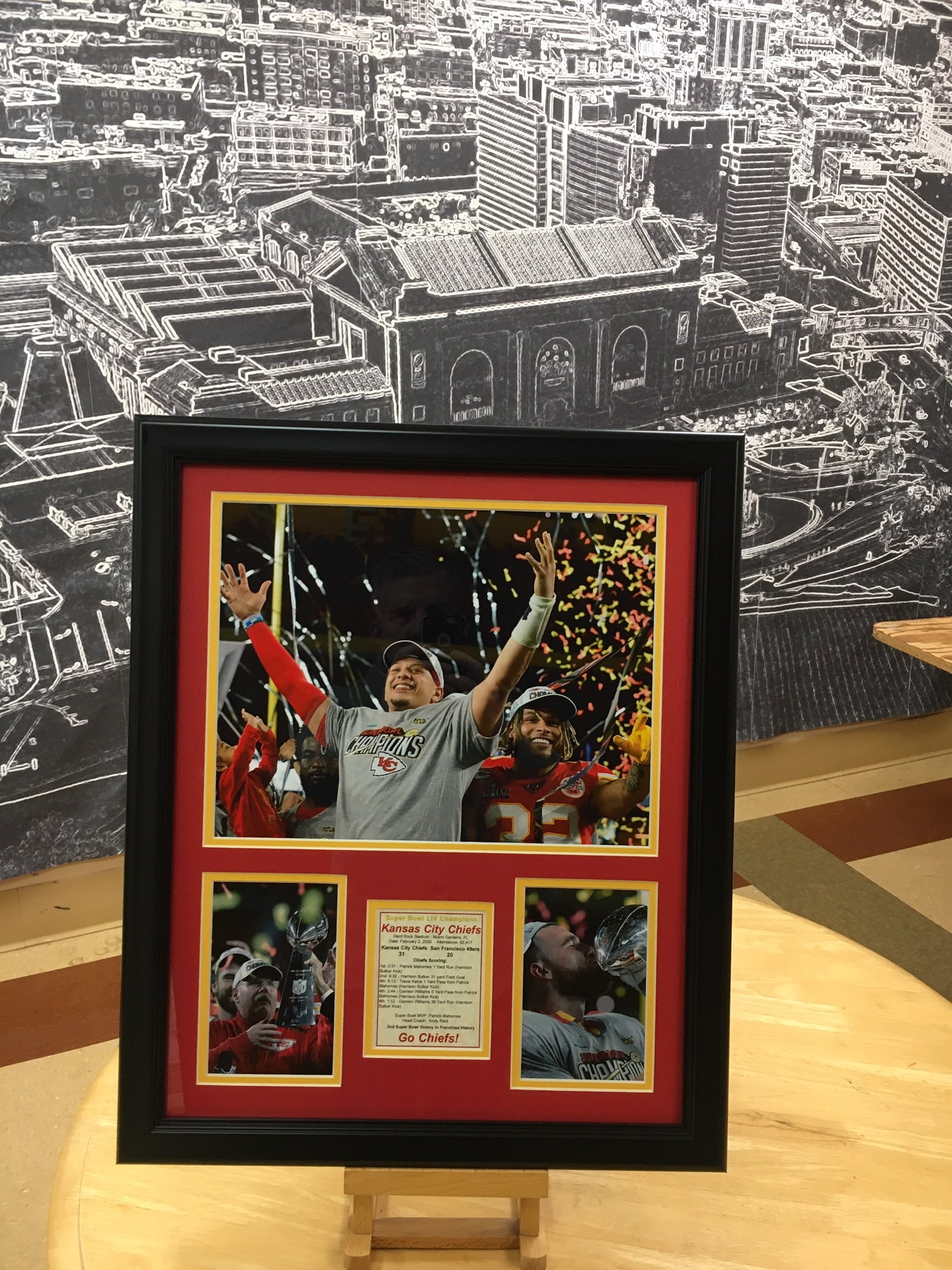Champions Podium Commemorative Photo Matted Print 16 x 20 In-Store Pickup