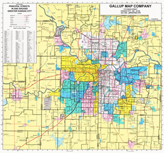 その他 MAPS BEST MADE CO. Kansas_City_Principal_Streets_