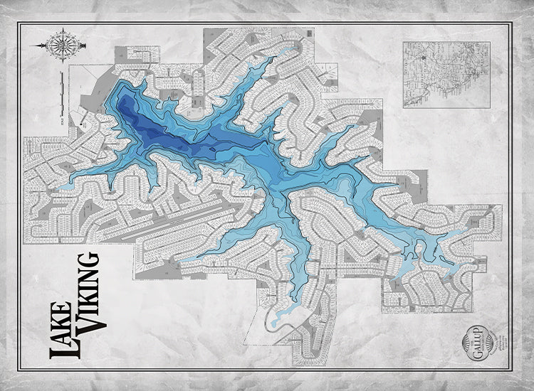 Lake Viking Playing Cards