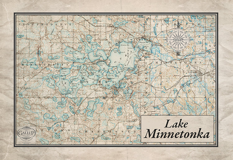 Lake Minnetonka, Minnesota Classic with Blue Water