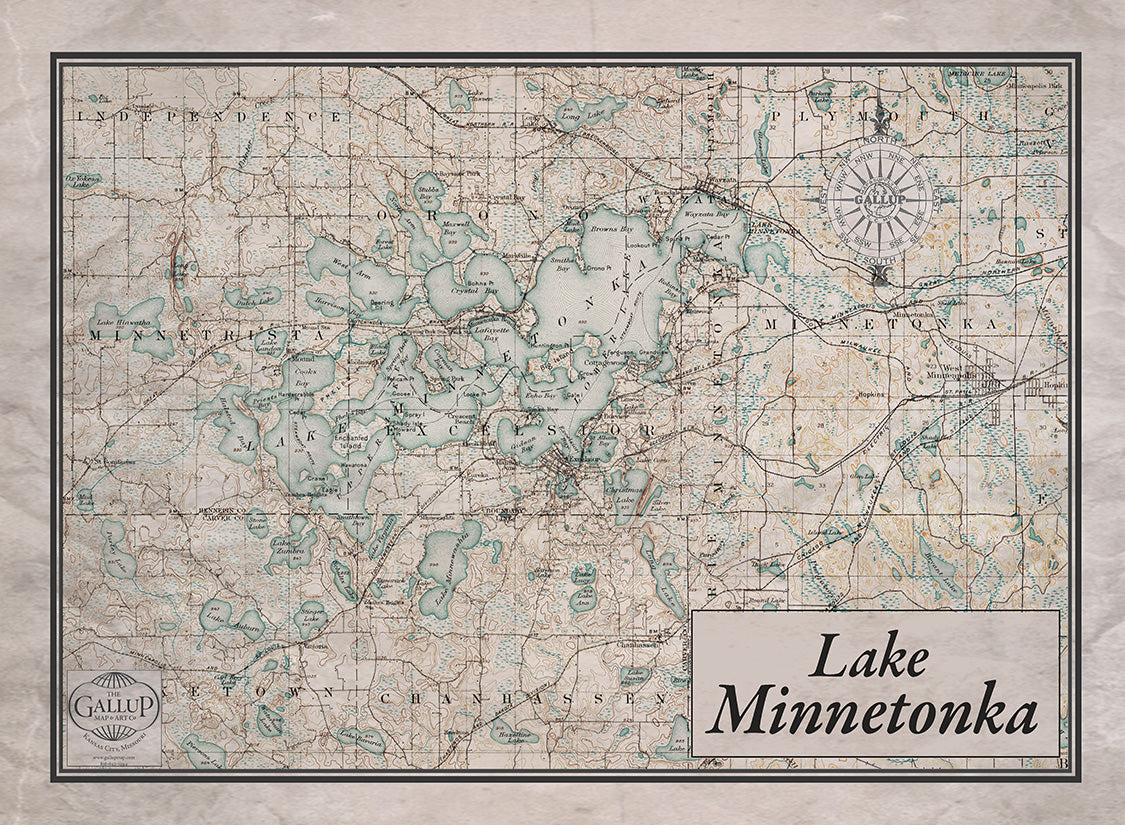 Lake Minnetonka Playing Cards