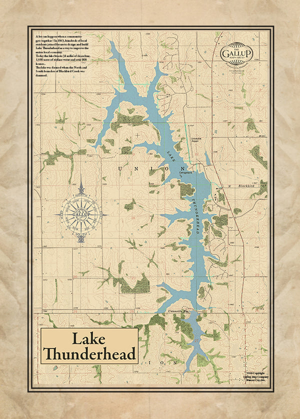 Lake Thunderhead Missouri Map Gallup Map