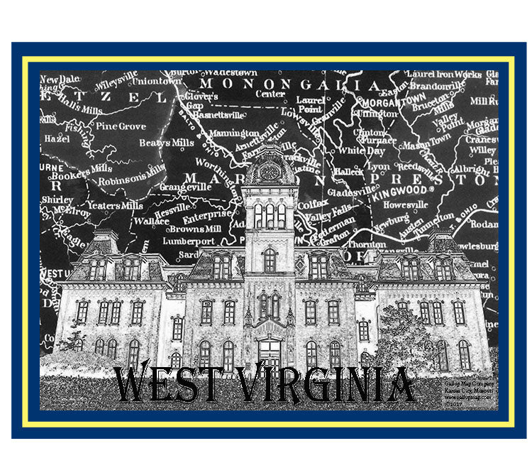 West Virginia University Campus Art